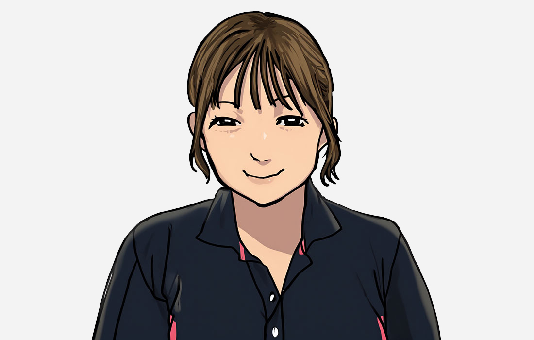 女性看護師のイラスト